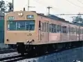 101系 （1990年頃 武蔵溝ノ口駅 - 武蔵新城駅間）