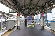 3・4番線ホーム（2021年6月）