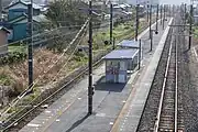 ホーム全景（2021年3月）