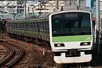 E231系500番台（2019年12月20日 恵比寿駅 - 目黒駅間）