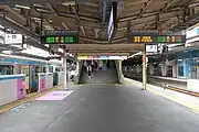 5・6番線（京浜東北線・上野東京ライン）ホーム（2021年7月）