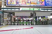 北改札（2021年6月）