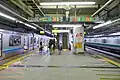 1・2番線（埼京線・湘南新宿ライン）ホーム（2021年10月）