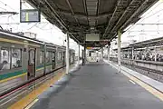 2・3番線ホーム（2021年6月）
