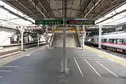 7・8番線ホーム（2022年9月）