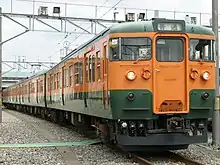 115系湘南色（小山車両センター）