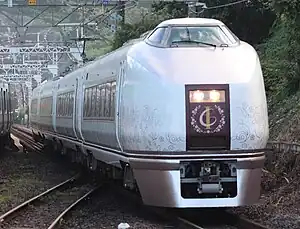 651系1000番台IR01編成「伊豆クレイル」（2016年8月 根府川駅）