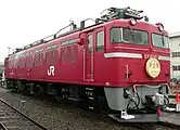 EF81 81「北斗星」牽引機元お召し指定機（2007年11月 尾久車両センター）