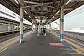 1・2番線（各駅停車）ホーム（2023年5月）