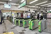 北口改札（2024年2月）