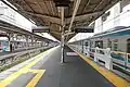 1・2番線ホーム(2023年5月)