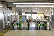 改札口(2023年4月)