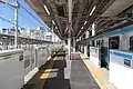 1・2番線ホーム（2023年7月）