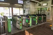 改札口(2023年1月)