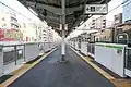 山手線ホーム（2022年12月）