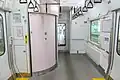 トイレと車椅子スペース（クモハE128-113）