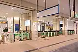南口改札（2021年12月）