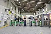改札口(2022年12月)