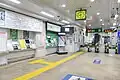 改札口（2024年3月）