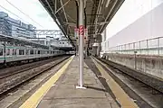 1・2番線ホーム（2023年3月）