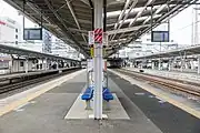 5・6番線ホーム（2023年3月）