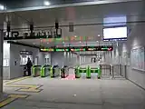 綱島街道改札（2024年1月）