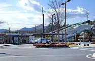 改修前の駅舎(2007年2月)