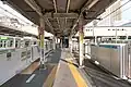 9・10番線（山手・京浜東北線）ホーム（2024年3月）