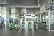 改札口(2022年6月)