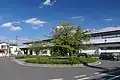 駅前ロータリー（2022年8月）