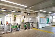 改札口（2023年2月）