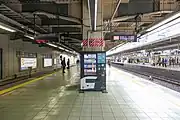 3・4番線ホーム（2022年12月）