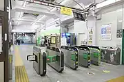 北口改札（2022年12月）
