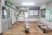 待合室（2022年10月）