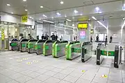 改札口（2022年12月）