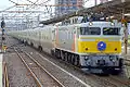 上野 - 青森間を牽引したEF81形（2007年9月16日 宇都宮駅）