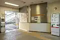 改札口と切符券売機(2022年12月)