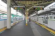 3・4番線ホーム(2022年12月)