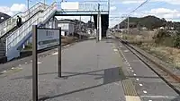 棒線化前のホーム(2013年12月)