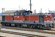 DD51形 1803号機 広島車両所A更新機(2007年8月12日 四日市駅)