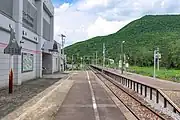 1番線ホーム(2022年6月)