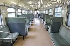 100番台の車内（キハ150-109）