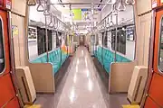 はこだてライナーの車内（2022年9月）