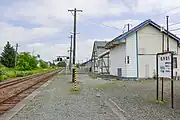 1番線ホーム(2022年6月)