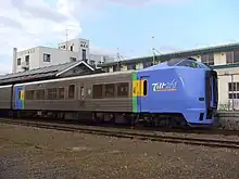 キロハ261形200番台(キロハ261-203 稚内駅)
