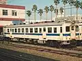 JR九州承継の貫通扉交換車キハ52 114（南宮崎駅、1993年8月23日）