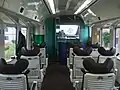 グリーン車客室内