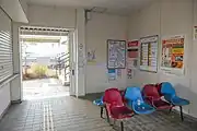 駅舎内(2023年1月)
