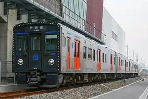 大村線を走行するYC1系(2023年1月 新大村駅)