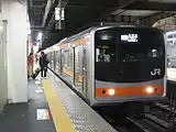 205系0番台で運行の「むさしの号」